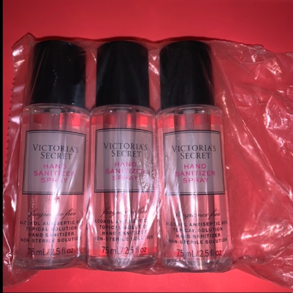NWT Victoria secret fragrance free spray hand sanitizer
